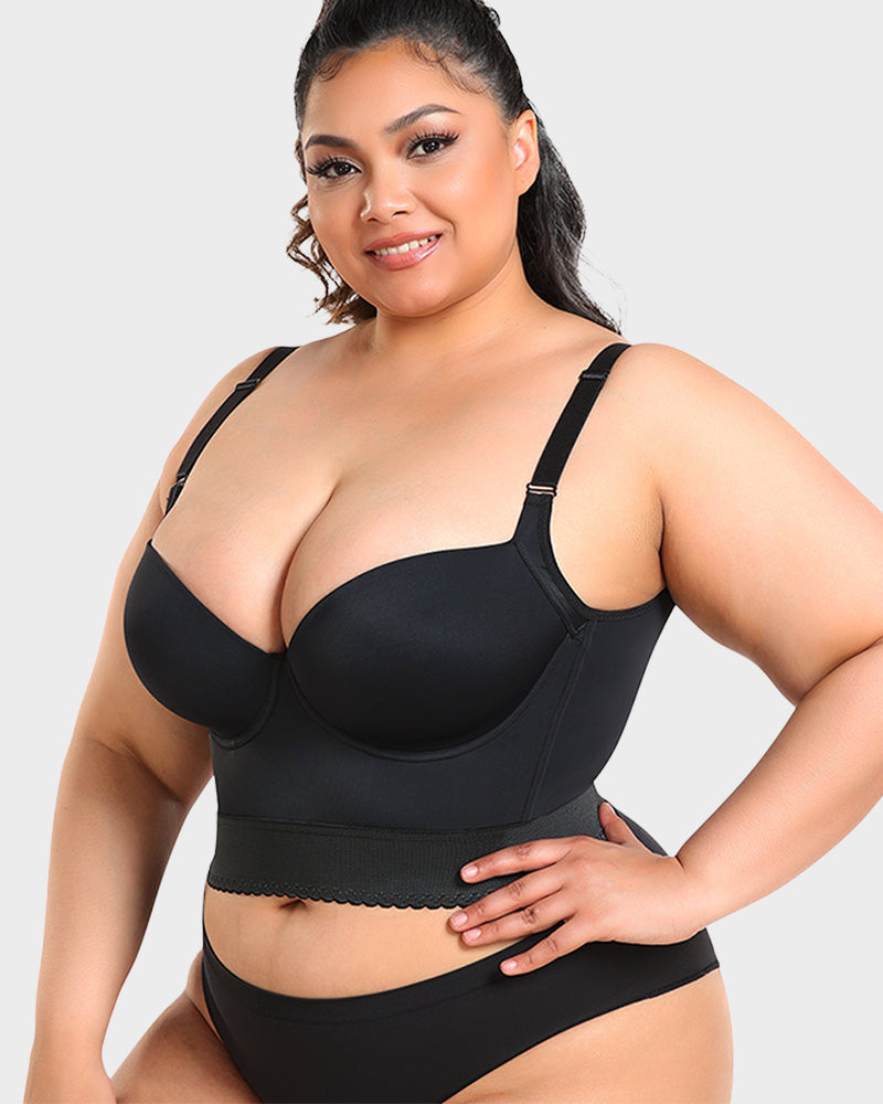 Bygel Push-Up BH för Dam – Formande Bröststöd
