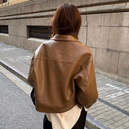 Damejakke med Boxy-pasform for Urban Elegance