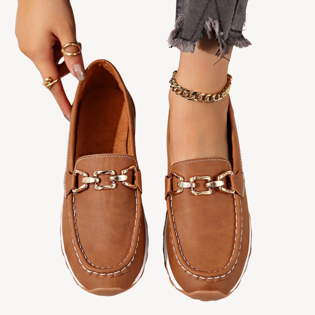 Sommar Loafers för Damer – Lätta Slip-On Skor