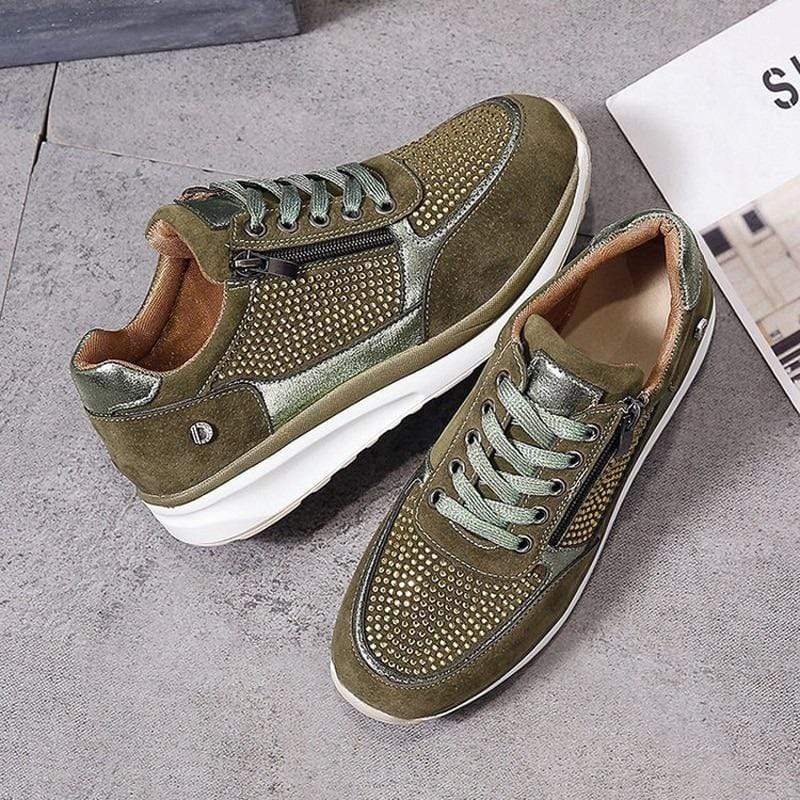 Lysande | Platåsneakers för Kvinnor