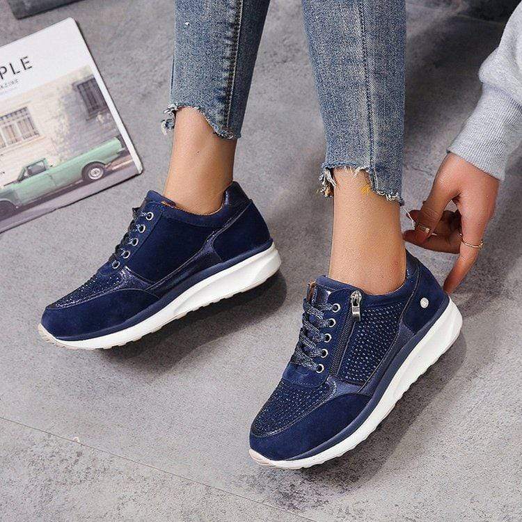 Lysande | Platåsneakers för Kvinnor