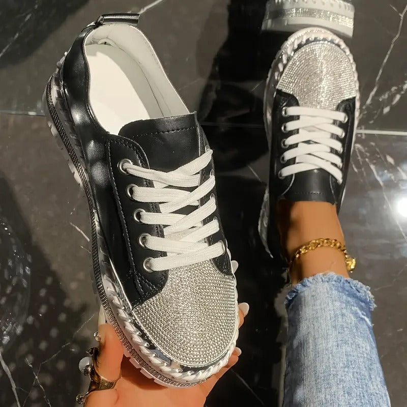 Glamorösa ortopediska sneakers för den trendiga kvinnan