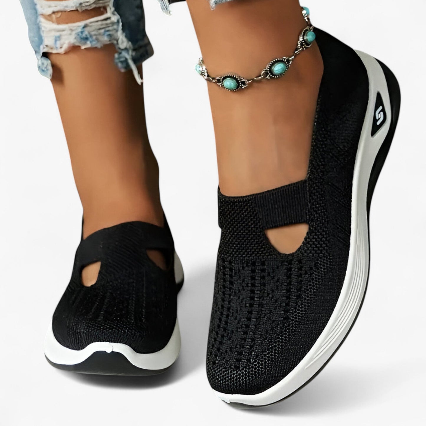 Dam Skor Slip-On i Elegant Design