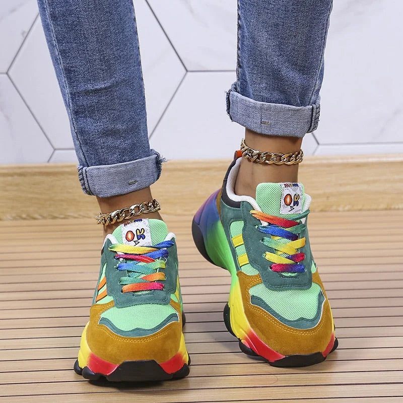 Sneakers för kvinnor, sommarstil