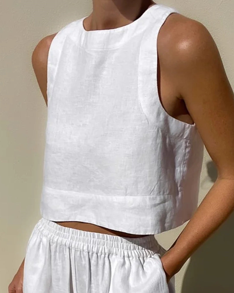 Luftigt sommarset i stilren design – elegans möter komfort