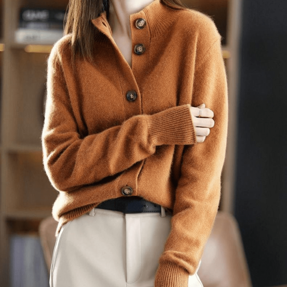 Luksuriøs Cashmere Cardigan til Elegante Dage