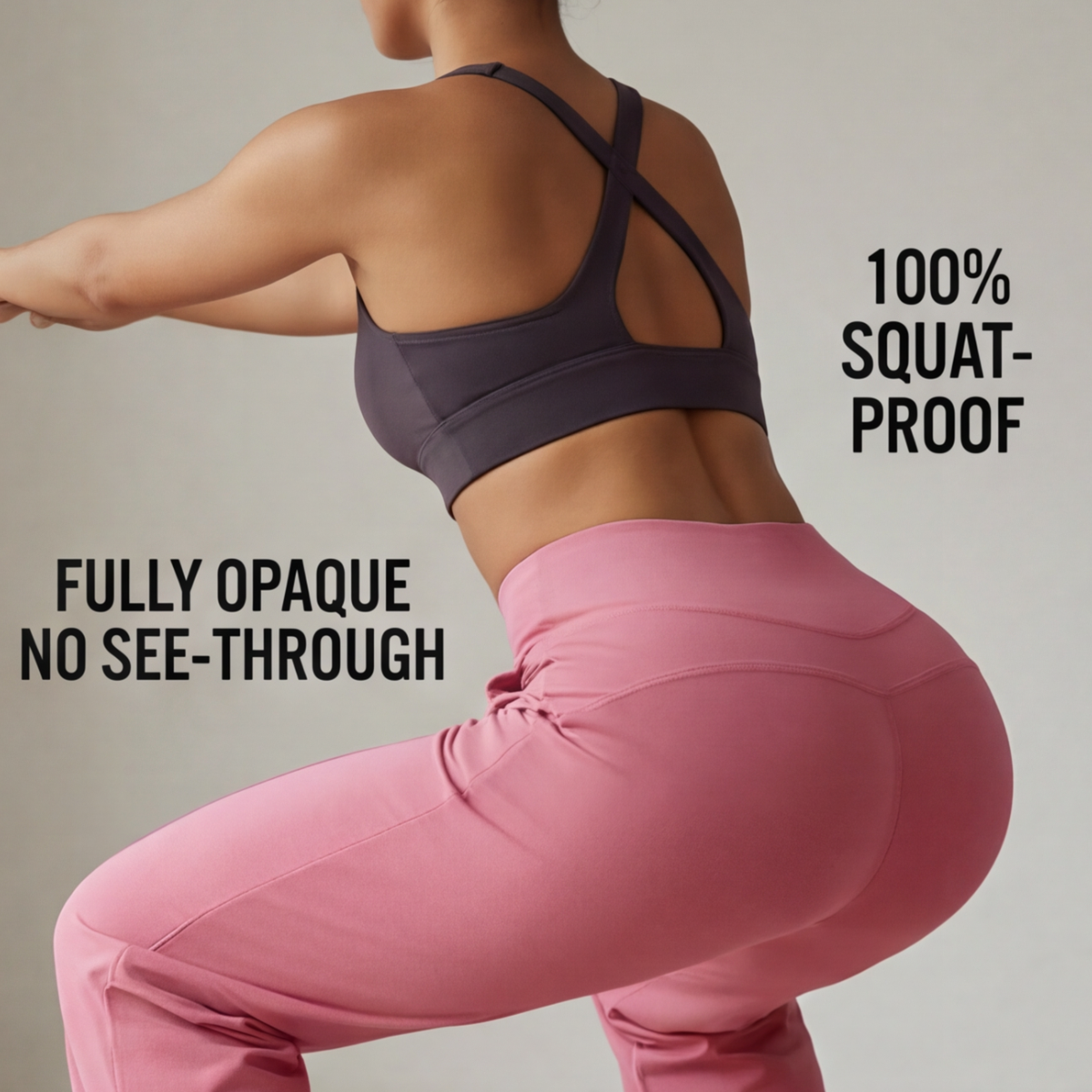 Elegant og Løs Yoga-Bukser med Crossover-Linning