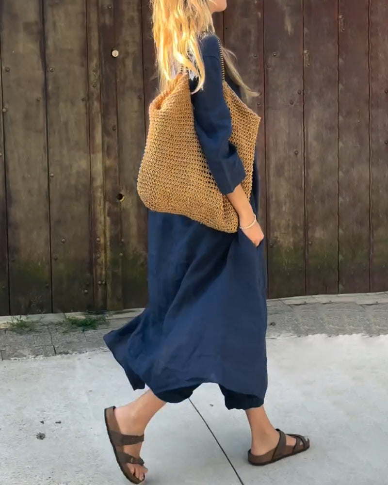 Blødt Strik-Loungewear Sæt for Ultimativ Komfort