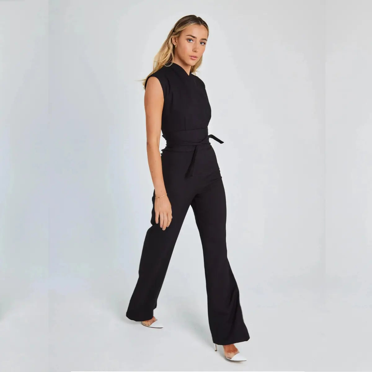 Dam Jumpsuit med Vida Ben i Elegant Design