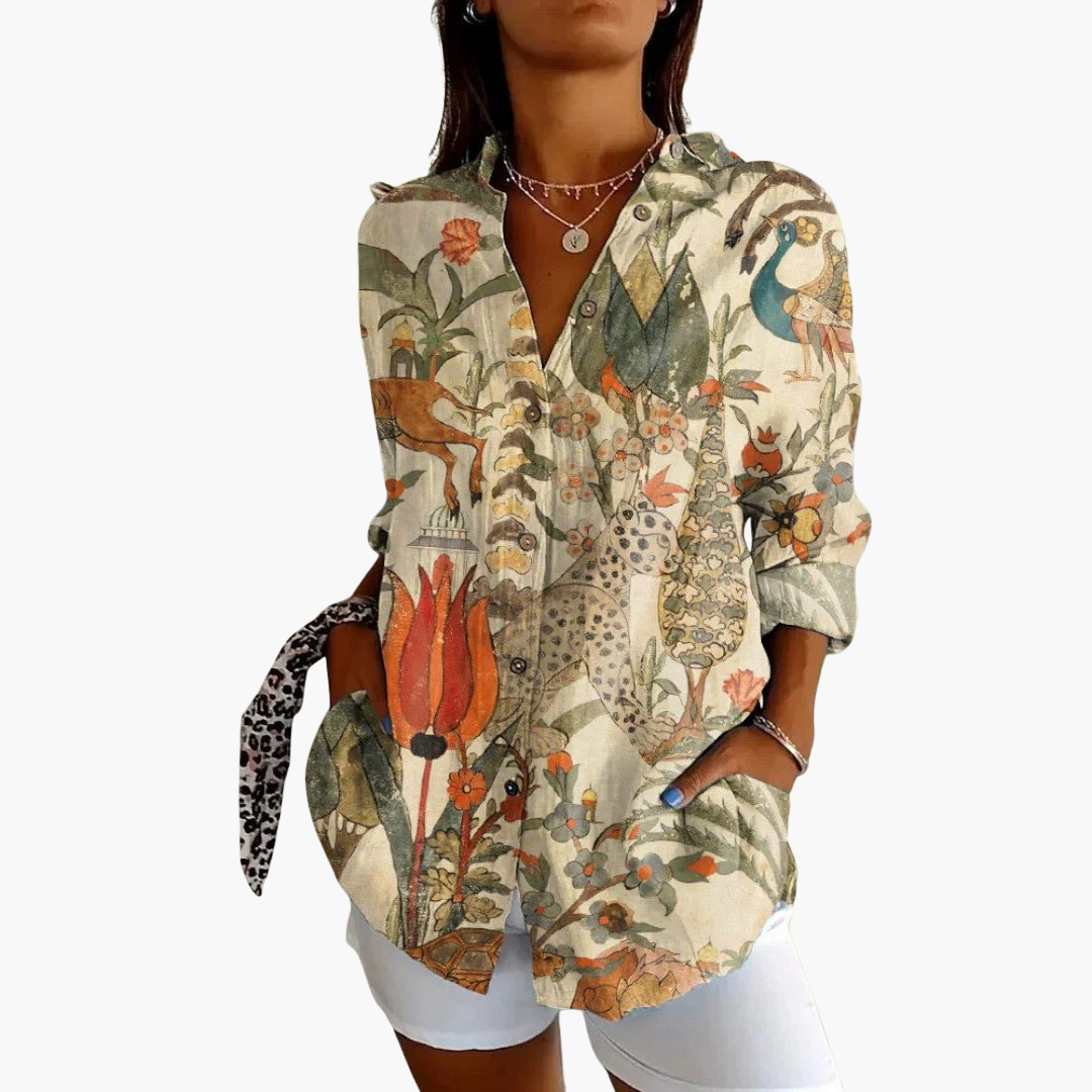 Elegant Blus för Dam - Emilia Modell