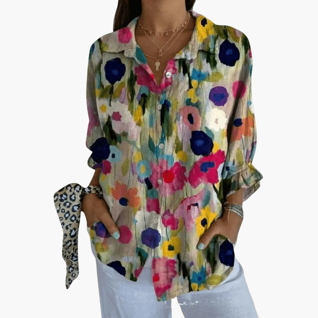 Elegant Blus för Dam - Emilia Modell