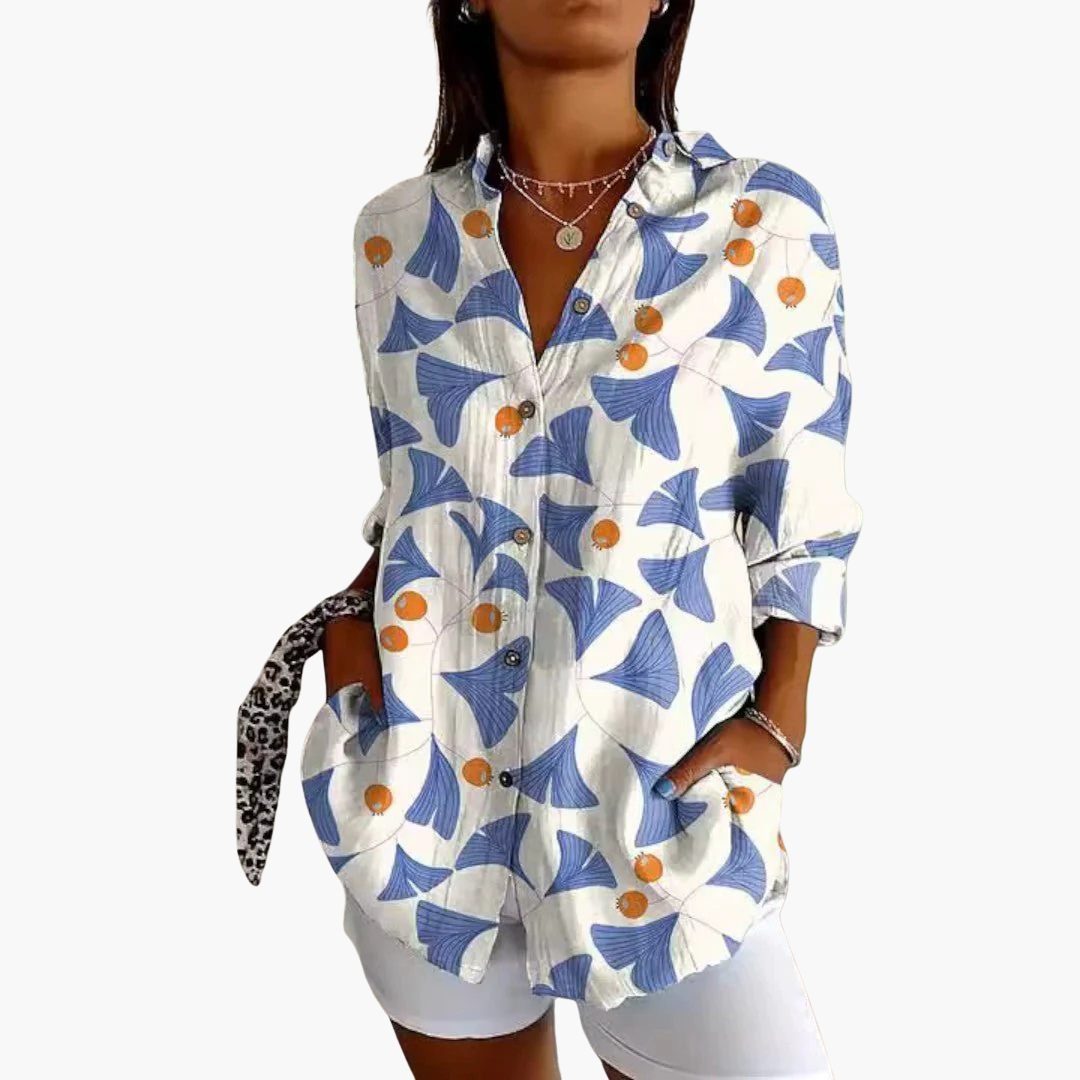 Elegant Blus för Dam - Emilia Modell