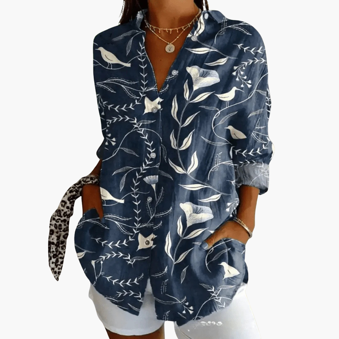 Elegant Blus för Dam - Emilia Modell