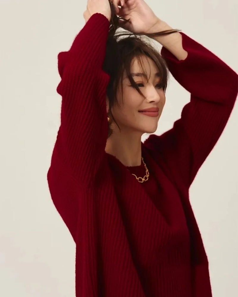 Dame Rollkragenpullover 100% Kashmir – Varmer pullover til efterår og vinter