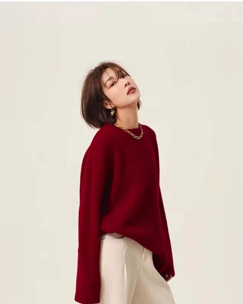 Dame Rollkragenpullover 100% Kashmir – Varmer pullover til efterår og vinter