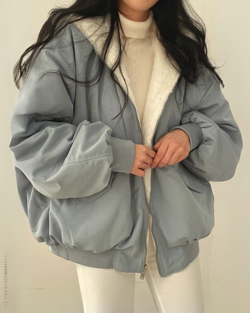 Dame Vinterjakke - Vejrbeskyttelse Udendørs Frakke