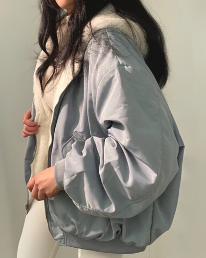 Dame Vinterjakke - Vejrbeskyttelse Udendørs Frakke