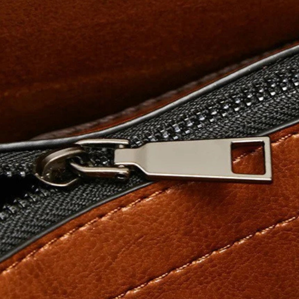 Dame håndtaske - Dobbelt håndtag design med aftagelig rem