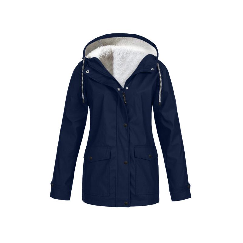 Vindtæt Dame Parka: Ekstrem Komfort til Kolde Dage