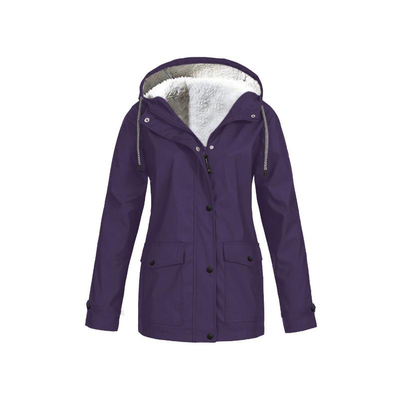 Vindtæt Dame Parka: Ekstrem Komfort til Kolde Dage