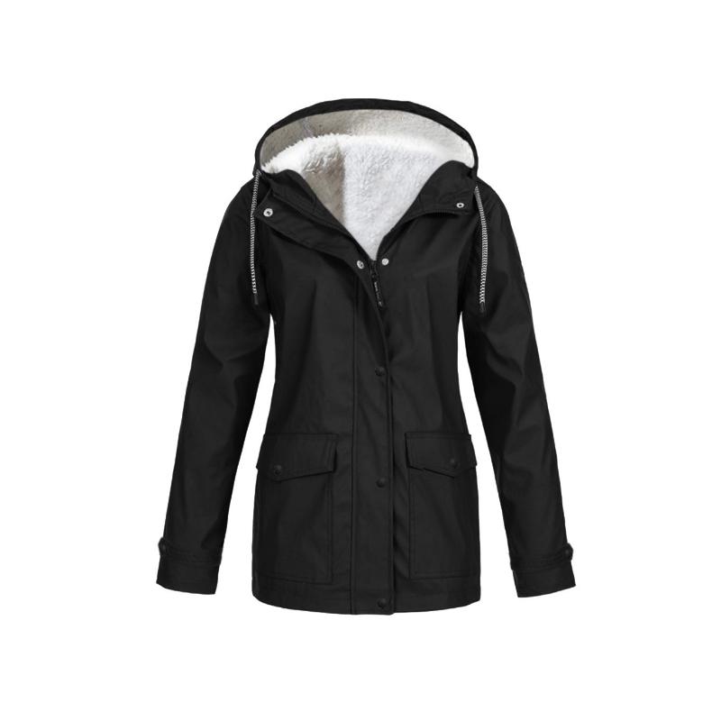 Vindtæt Dame Parka: Ekstrem Komfort til Kolde Dage