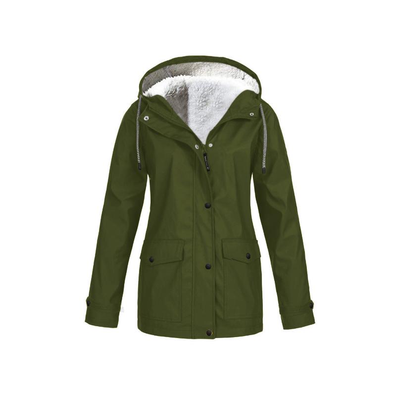 Vindtæt Dame Parka: Ekstrem Komfort til Kolde Dage