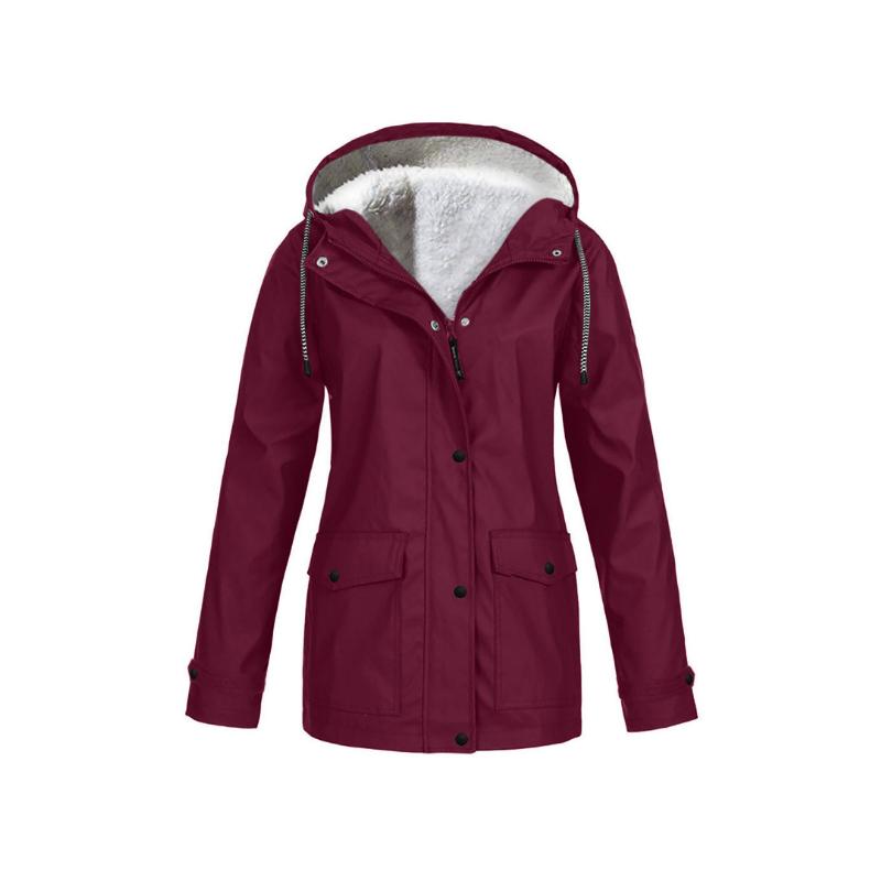 Vindtæt Dame Parka: Ekstrem Komfort til Kolde Dage