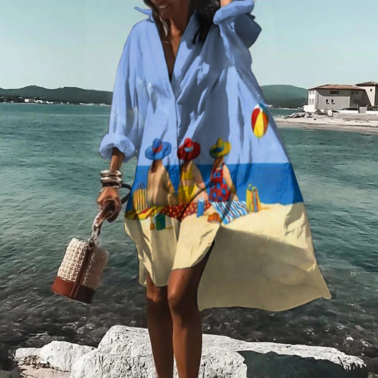Soleil | Elegant Sommarklänning för Avslappnade Stunder