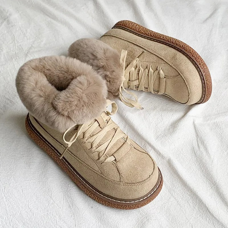 Vinterstøvler med Pelsfor: Varm Komfort til Kulden