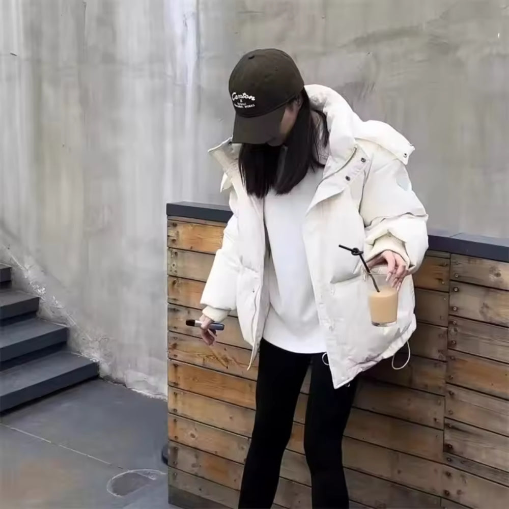 Dick foret vinterjakke til damer - klassisk med lynlås at bære