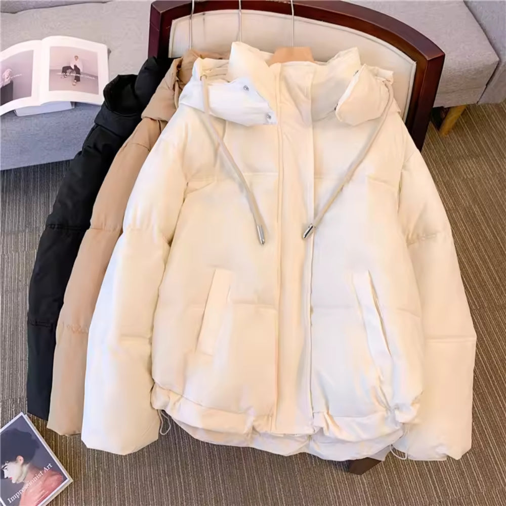 Dick foret vinterjakke til damer - klassisk med lynlås at bære