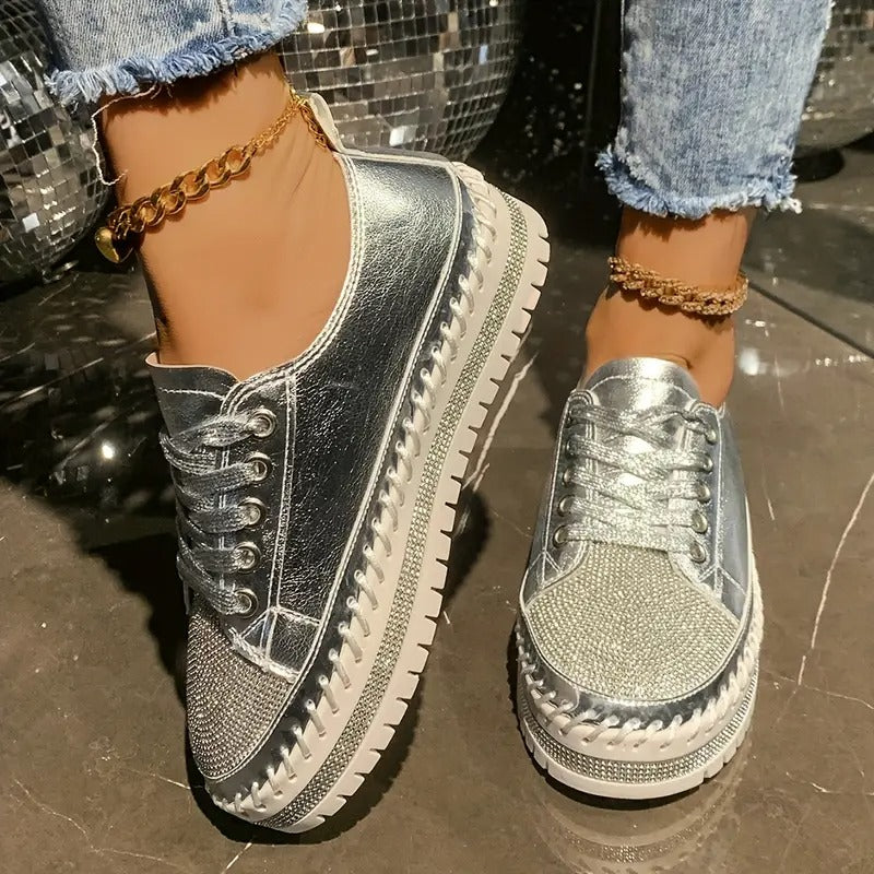 Glamorösa ortopediska sneakers för den trendiga kvinnan