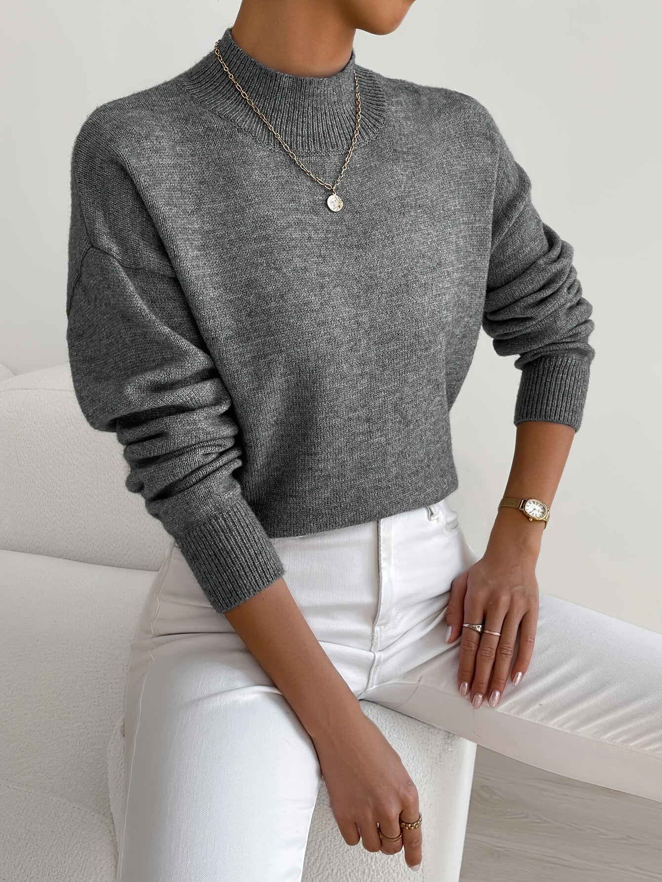Elegant polotröja med stil och komfort