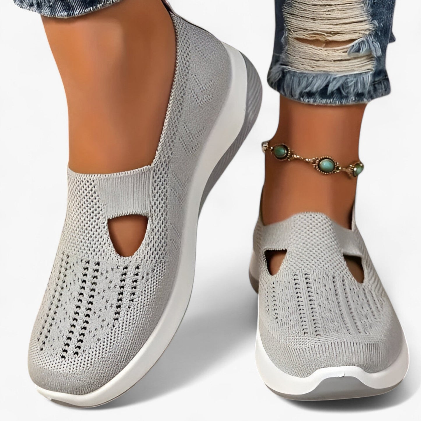 Dam Skor Slip-On i Elegant Design