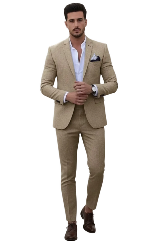 Kostymset för Herr i Slim Fit-stil