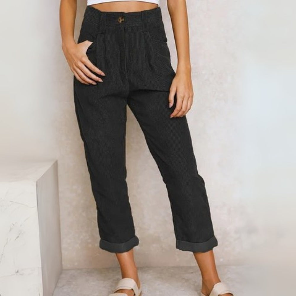 Afslappede dametrousers - alsidige bukser til arbejde og fritid