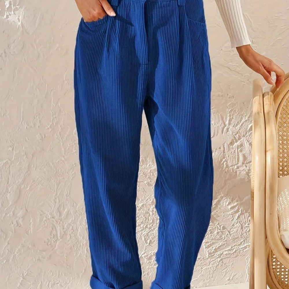 Afslappede dametrousers - alsidige bukser til arbejde og fritid