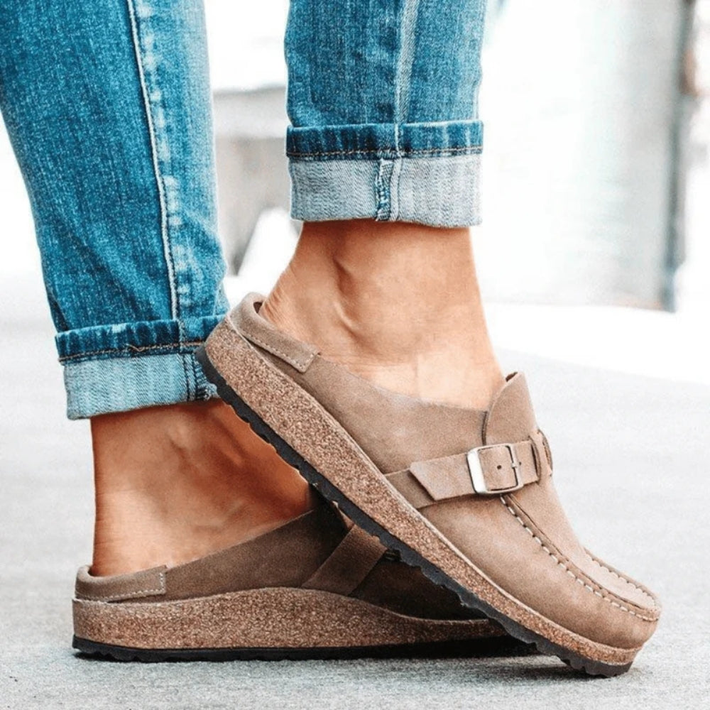 Ergonomiske loafers til kvinder - Letvægts loafers med fast pasform