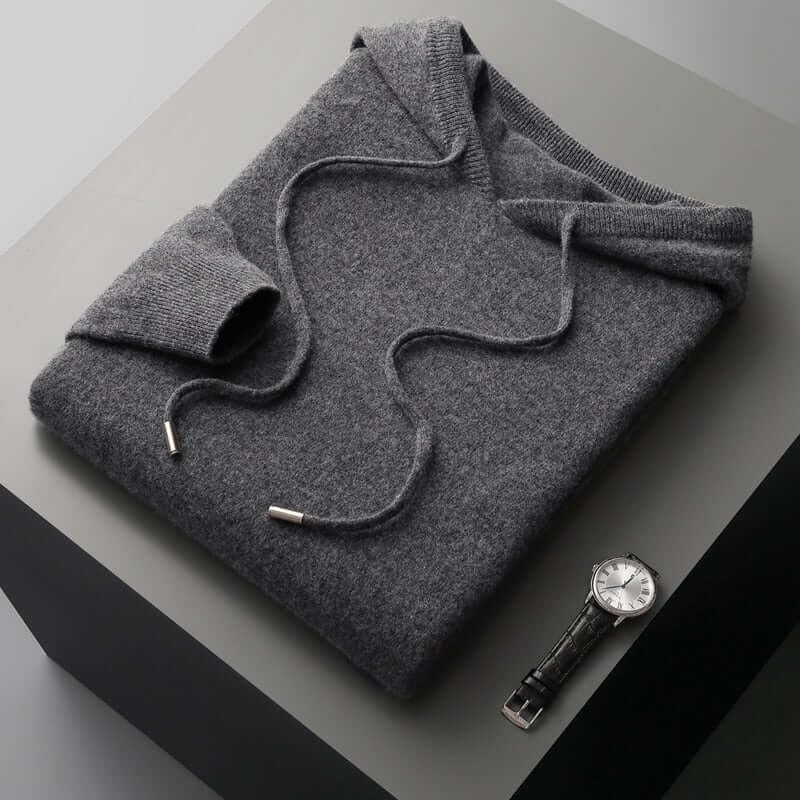 Huvtröja för Herr i Stickad Design