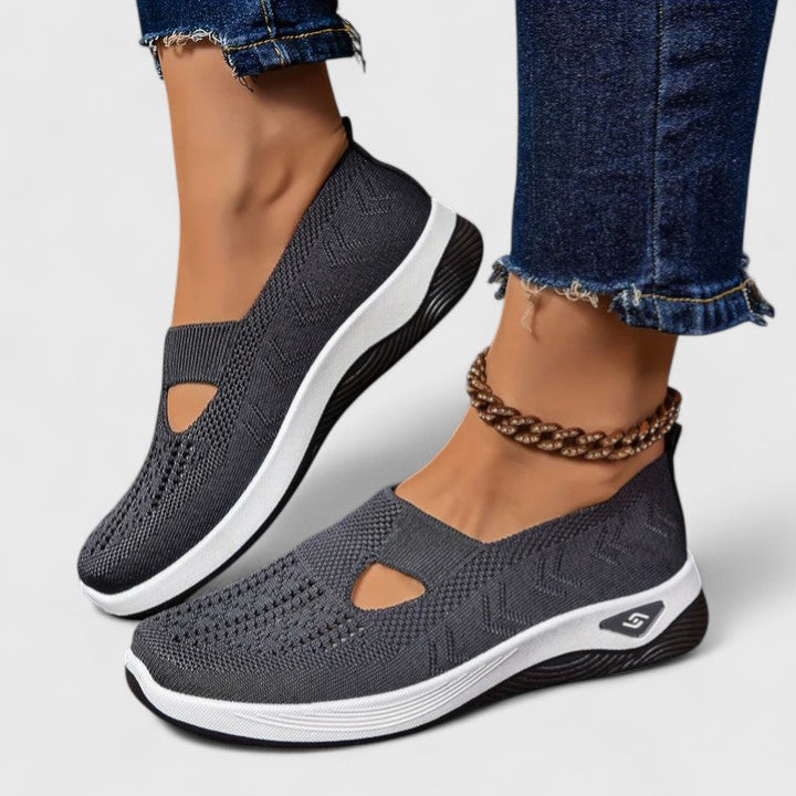 Dame Slip-On Sneakers: Letvægt og Åndbar til Hverdag