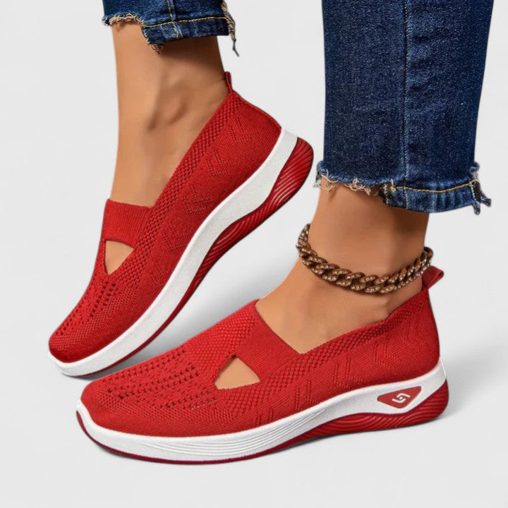 Dame Slip-On Sneakers: Letvægt og Åndbar til Hverdag