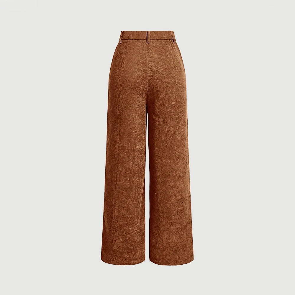 Sophie® | Løs High-Waist-Bukser med Stil