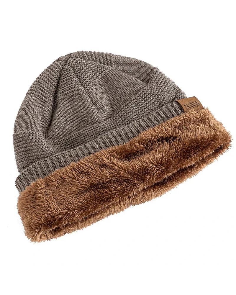 Fleece-futteret Beanie – blød vinterhat til damer