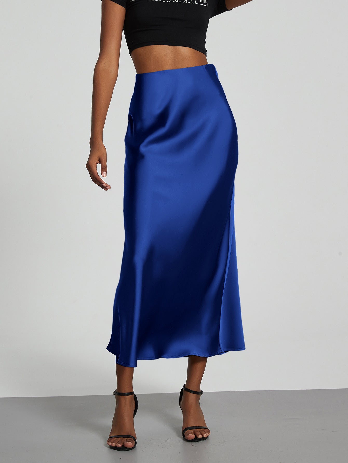 Elegant Satinkjol för Dam - Linnea