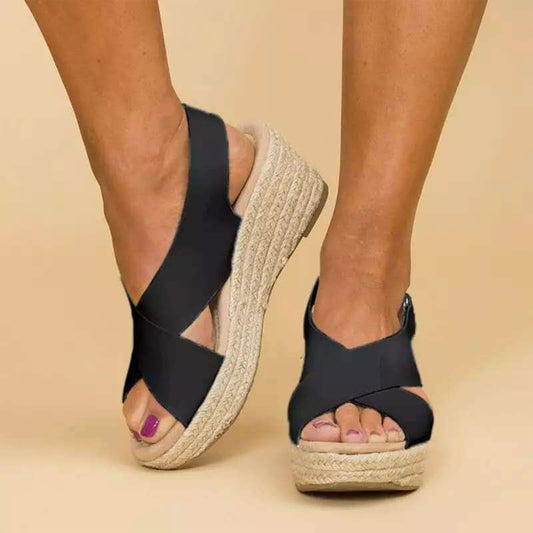 Sandaler för kvinnor med plattform – Freja-modell