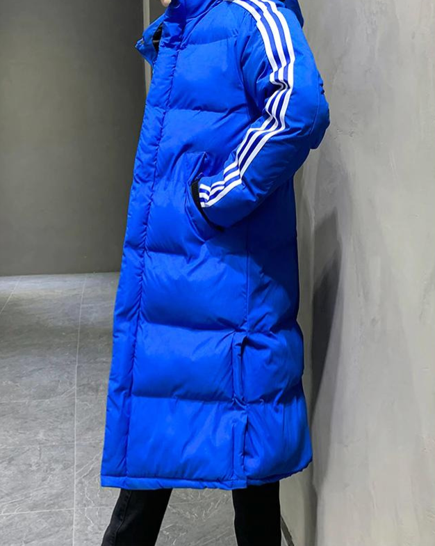 Ekstra Lang Dunjakke til Herre | Ultimativ Vintervarme