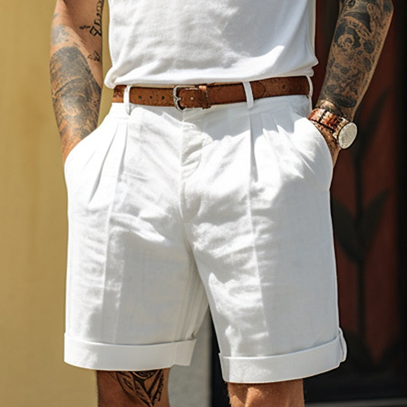 Herrlinne Shorts i Rasmus Stil