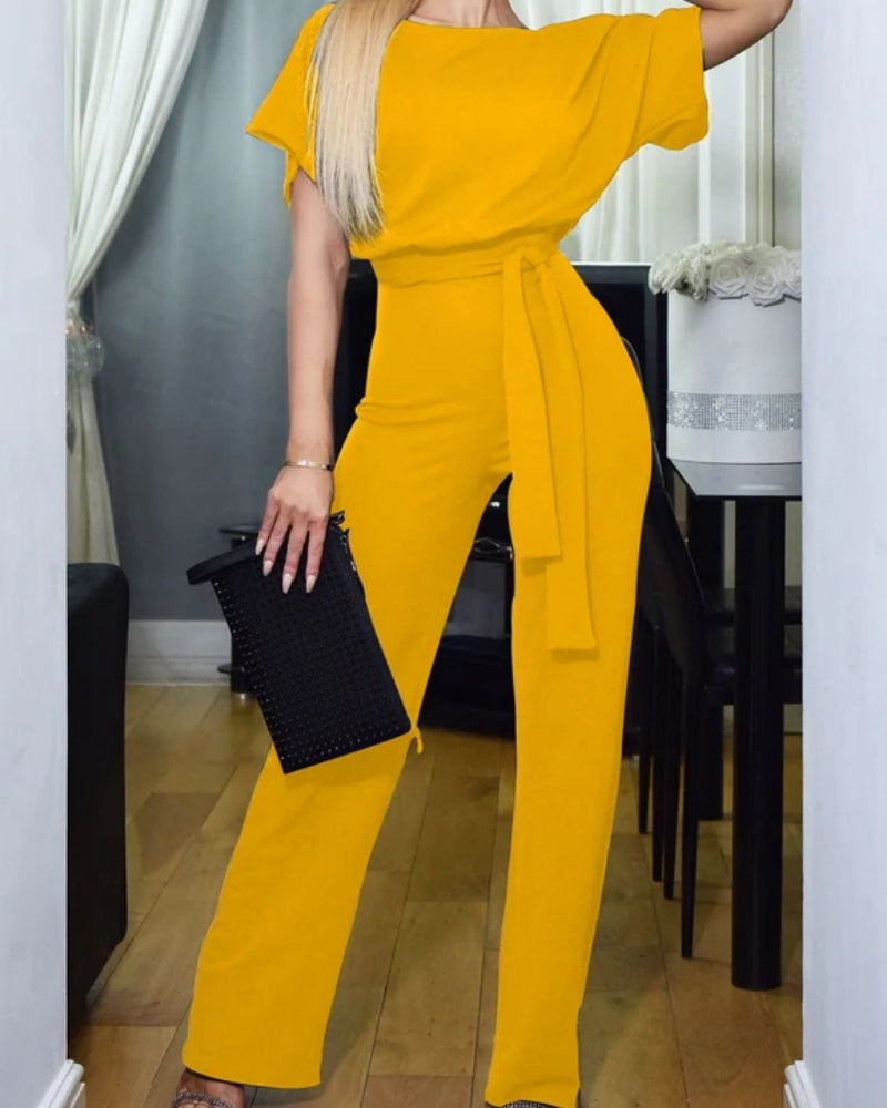 Högmidjad jumpsuit för dam – Bekväm passform med hög midja