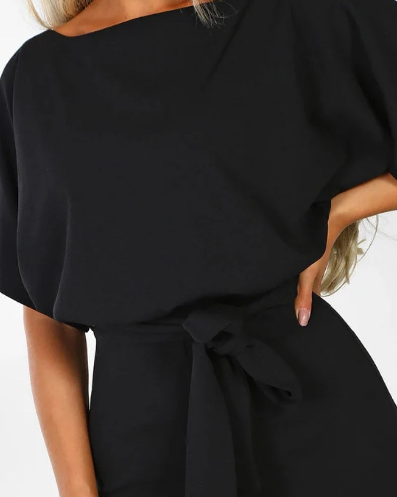Högmidjad jumpsuit för dam – Bekväm passform med hög midja