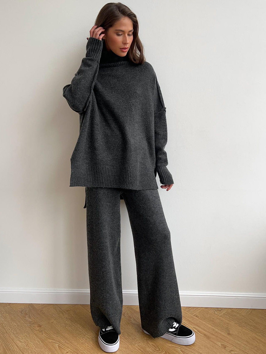 Sofia | Elegant stickat set i oversize för avkoppling